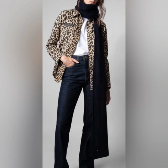Zadig & Voltaire Jared Cashmere Scarf - Picture 1 of 6